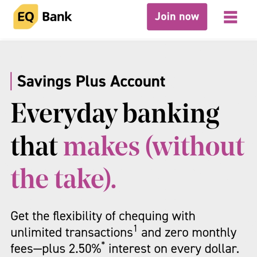 EQ Bank referral code